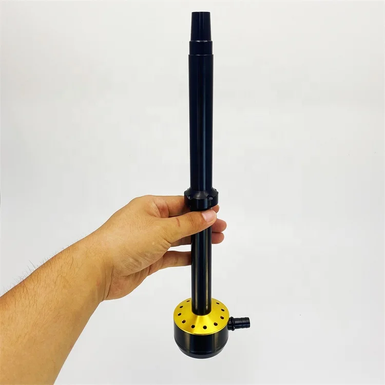 Новый дизайн Лидер продаж кальян на заказ оптовая продажа полный стеклянный золотой Кальян алюминиевый chicha выше