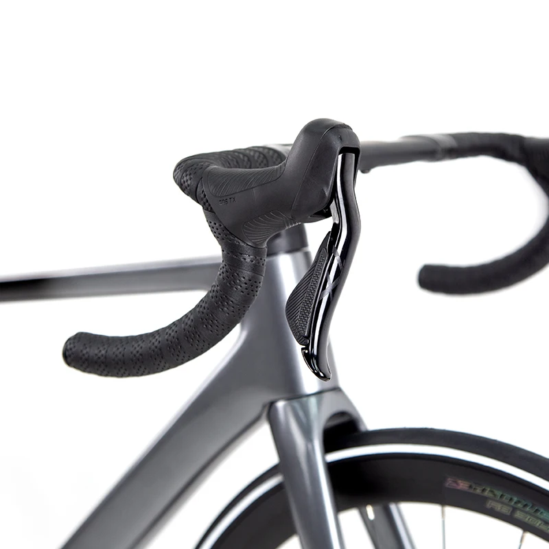 STEALTH 700C carbon road bike with GEX 13 speed wireless gears hydraulic disc brake carbon integrated handlebar road bike