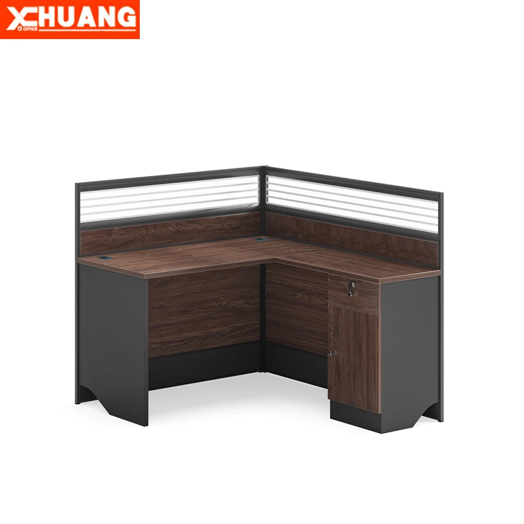 Office Cubicle System Computer Desk Two Person Workstation 2