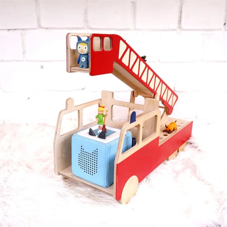 kids Toniebox Magnetic Shelf wooden storage shelf for Wall-mounted Storage Shelf Tonie organiser stand