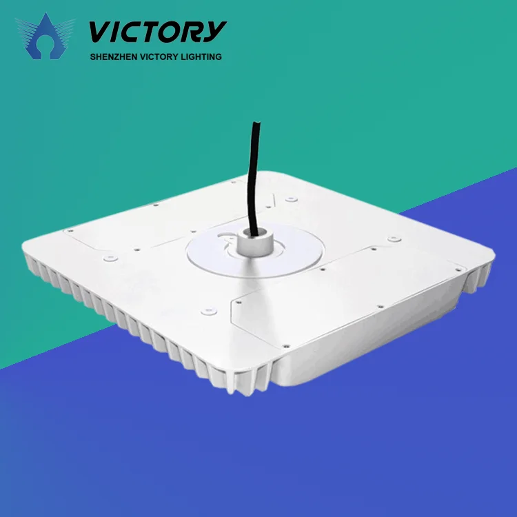 China Factory IP65 Waterproof 150W Ceiling Awning Outdoor Gas Station LED Canopy Light