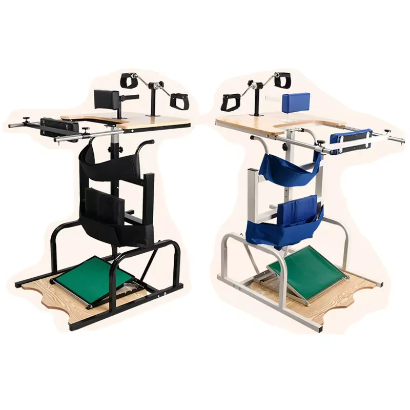 Rehabilitation Equipment High Quality Medical Standing Table Height Adjustable Stroke Hemiplegia Lower Limb Training Frame