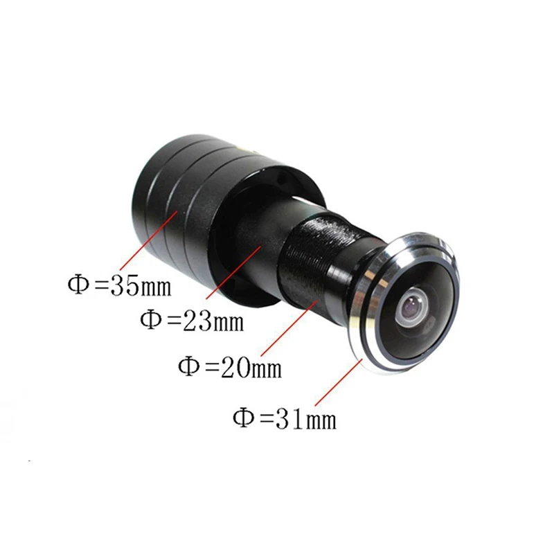 ahd cvbs mini door eye hole peephole video camera