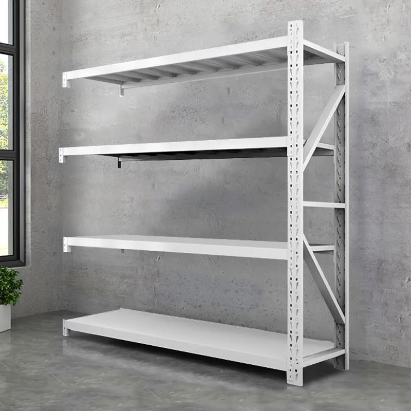 Cheap Price Metal Storage Shelf Adjustable Storage Shelves for Factory Warehouse Supermarket Boltless Stacking Racks
