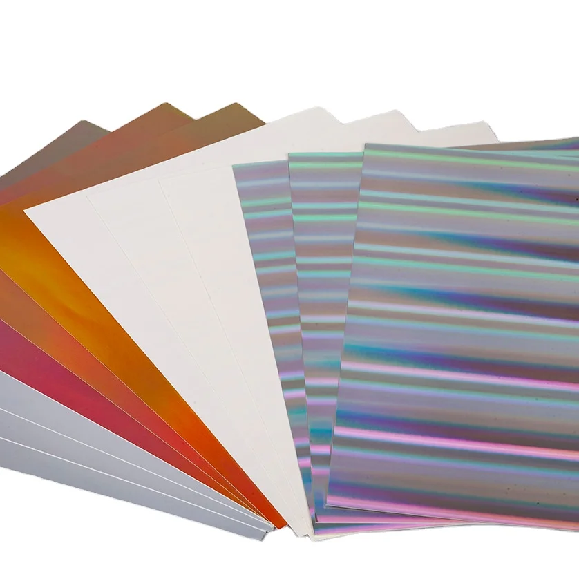 
Customized Holographic Metallized Laminated Paperboard 