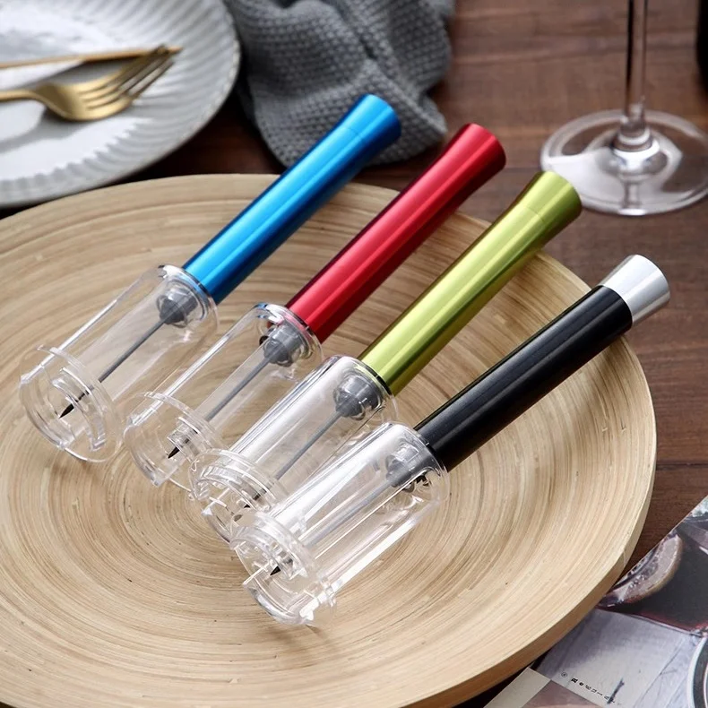 Best Seller Bar Accessories 4 Pieces Wine Tool Air Pressure Pump Wine Opener Set For Wine Lovers
