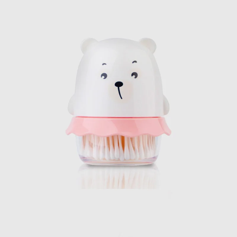 Long Stick Cotton Swabs Best Ear Buds Coton Swab Bud Cleaning 100% Pure Cotton Round in pvc box For baby clean