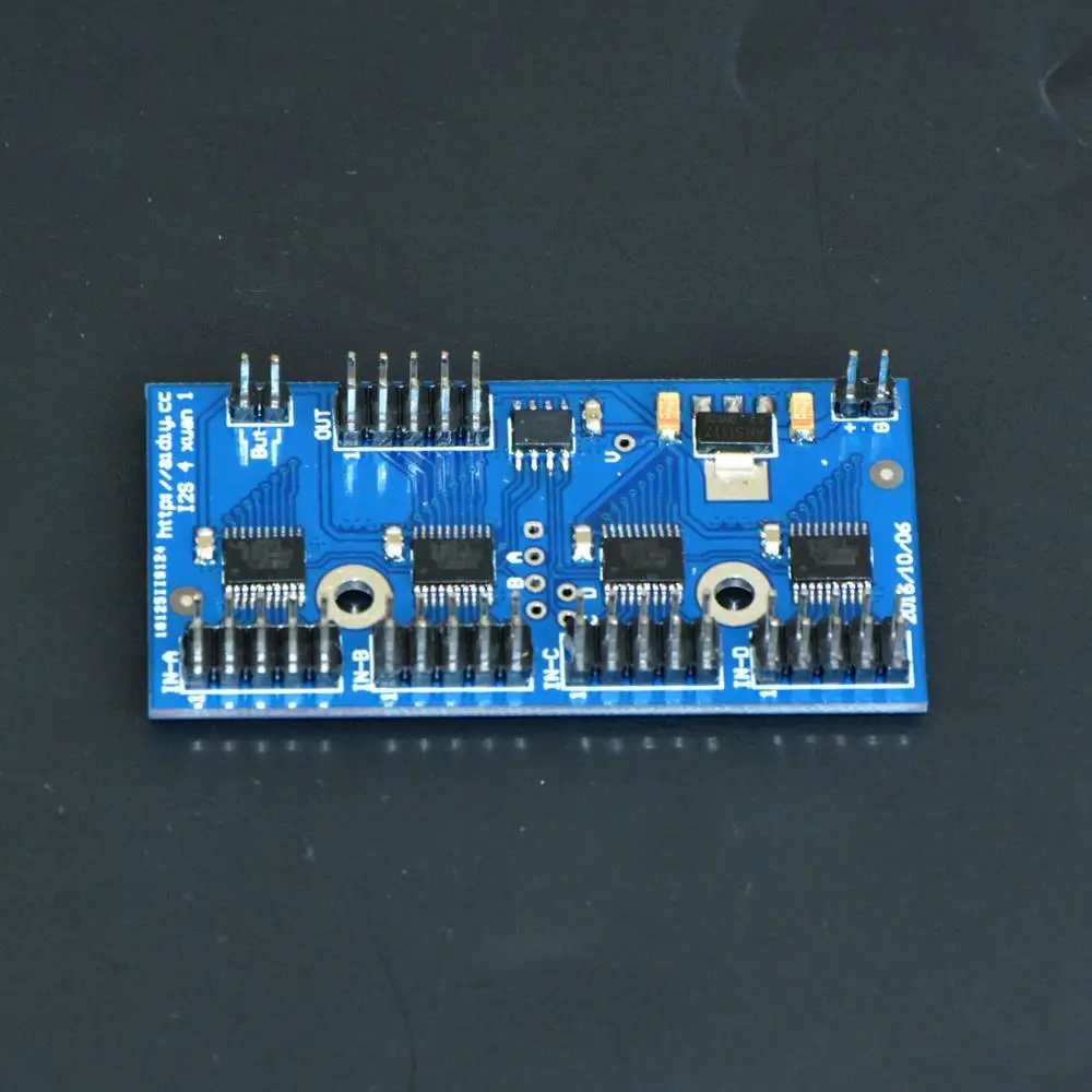 I2S/IIS Switch Module For HiFi Amplifier Four-channel Audio Switching Module I2S Buffer