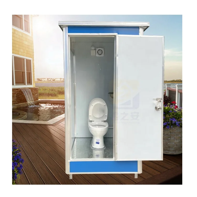 Ecological environmental temporary container cabin mobile portable toilet supplier Portable Bathroom