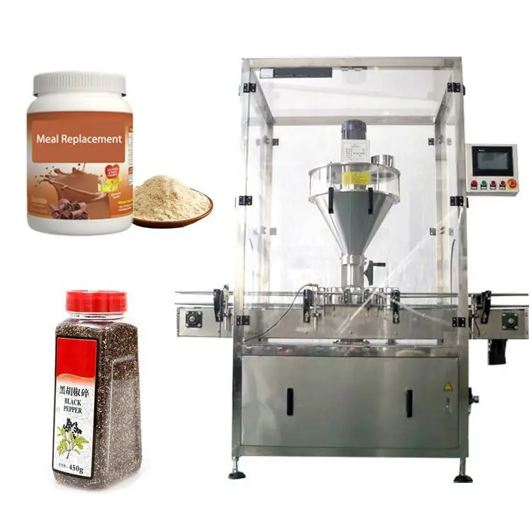 Commercial flour powder packing machine powder cosmetic packaging milk powder filling machine