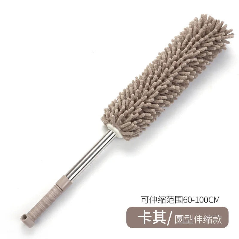 Telescopic Duster Brush Soft Microfiber Dust Cleaner Static Anti Dusting Brush Home Air-condition Car Furniture Cleaning Brush
