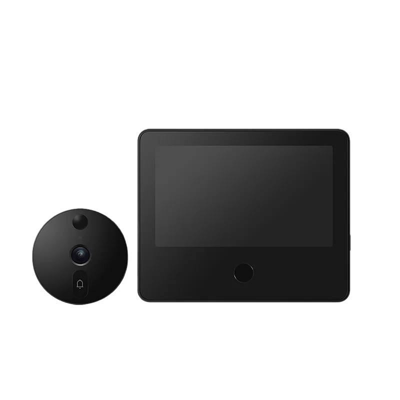 Умный кошачий глаз Xiaomihome 1S электронный домашний видео дверной звонок охранный мониторинг