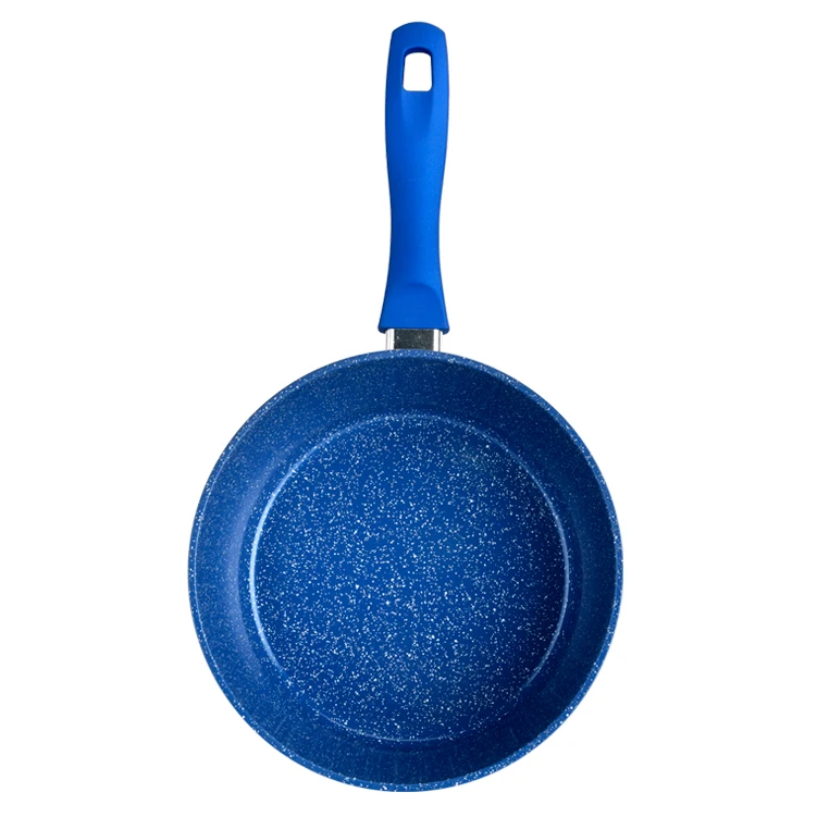 Wholesale 16cm Aluminum Alloy Marble Coating Non Stick Sauce Pan With Bakelite Handle