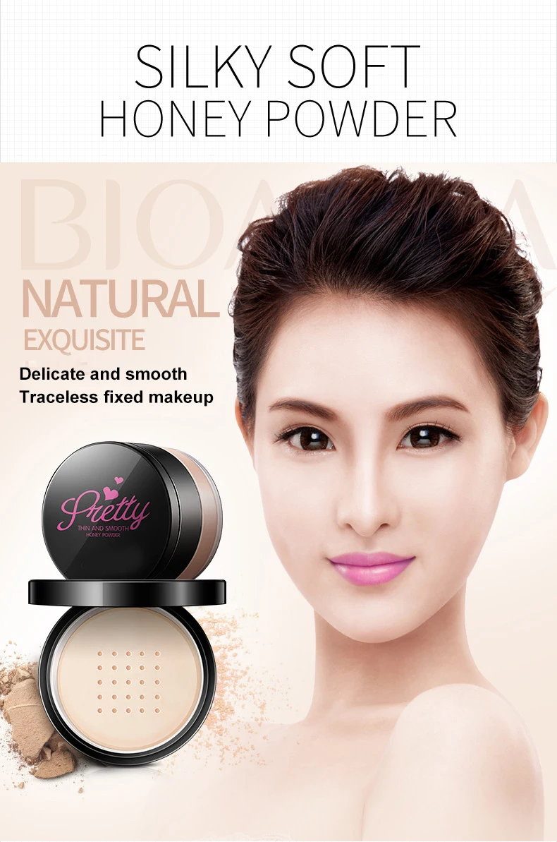 Makeup primer Loose powder air powder lasting oil control concealer waterproof Ivory makeup matte setting powder