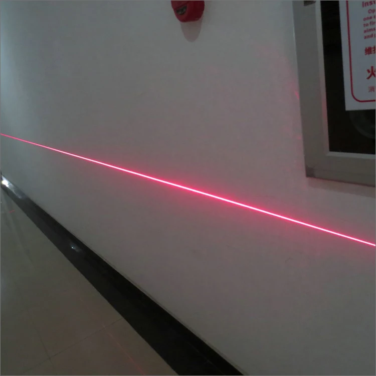 FU650L200-SCQG22 650nm <200mW high brightness line laser module for bridge saw machine with built-in PCB, 22*110mm, OEM housing