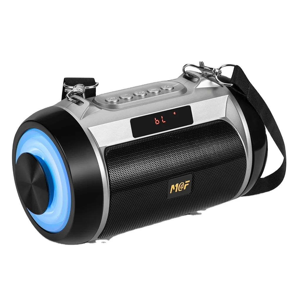 Manufacturers selling MF-215 subwoofer portable wireless mobile phone computer speaker smart BT rechargeable speaker