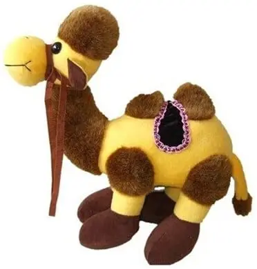 Free sample Eco-friendly fabric free sample 10 Inch Plush Stuffed Camel Animal Doll Soft Hugging Throw Pillow Cushion Gift