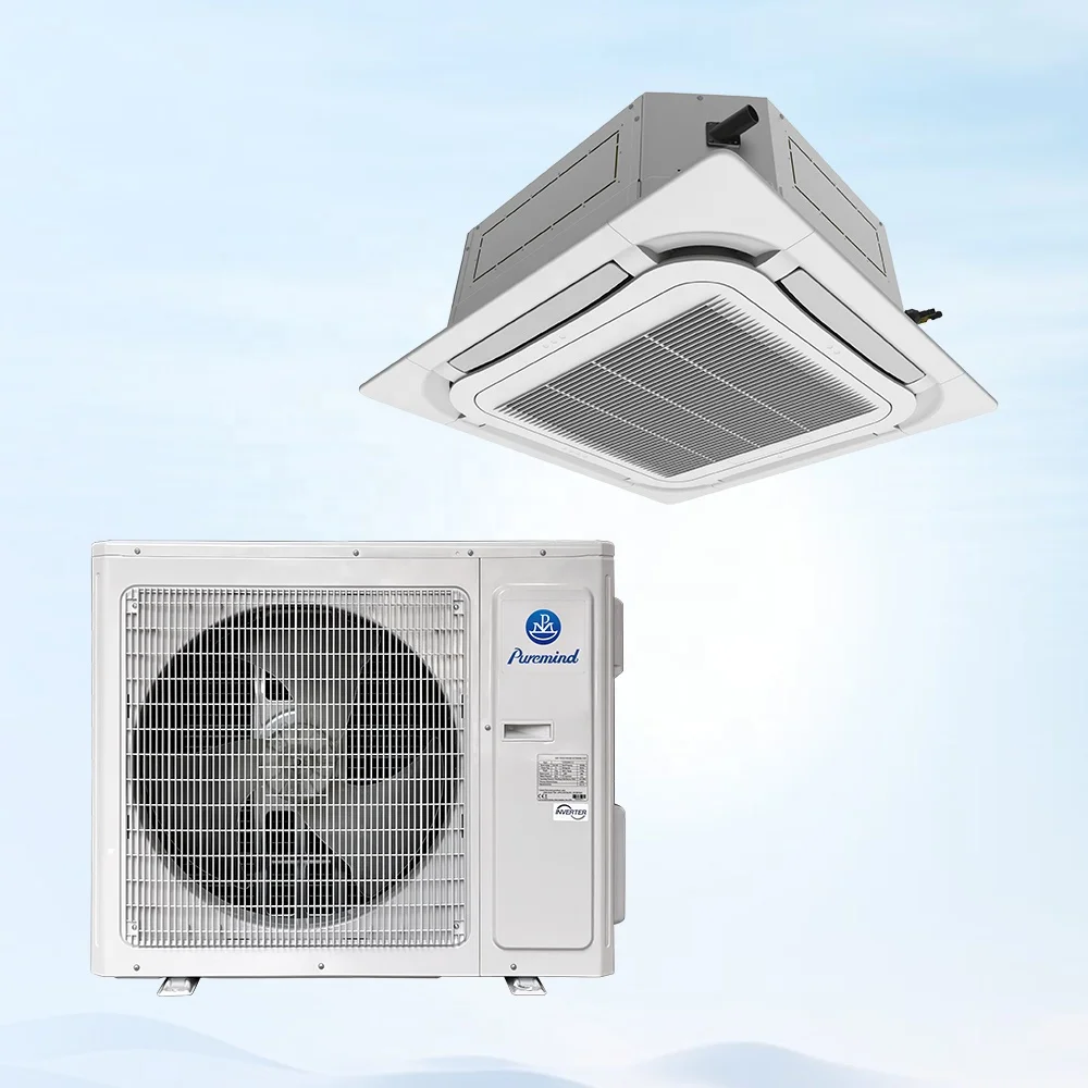 Gree Cassette Air Conditioning HVAC System Cassette Type Fan Coil Indoor Unit for Central Air Conditioners Wifi