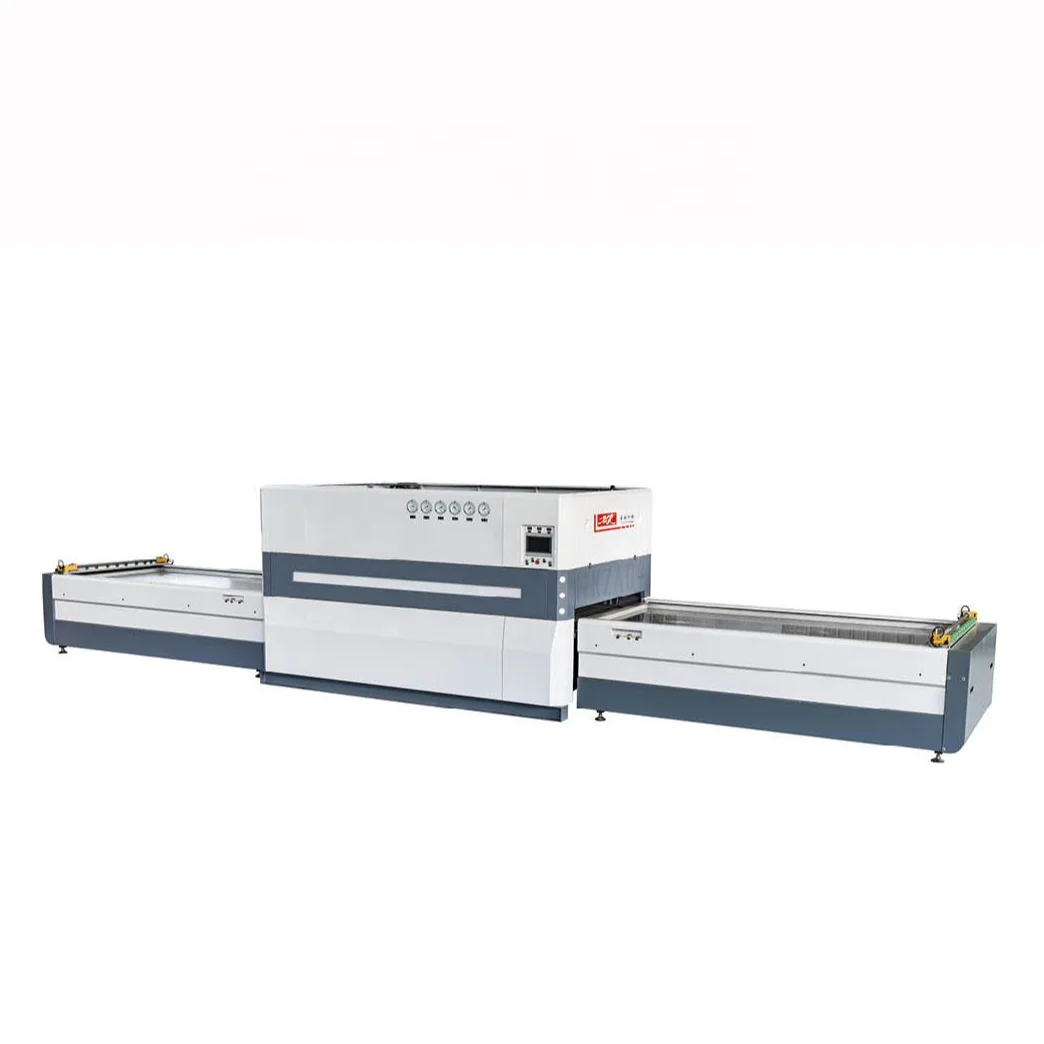 positive and negative veneer surface press machine