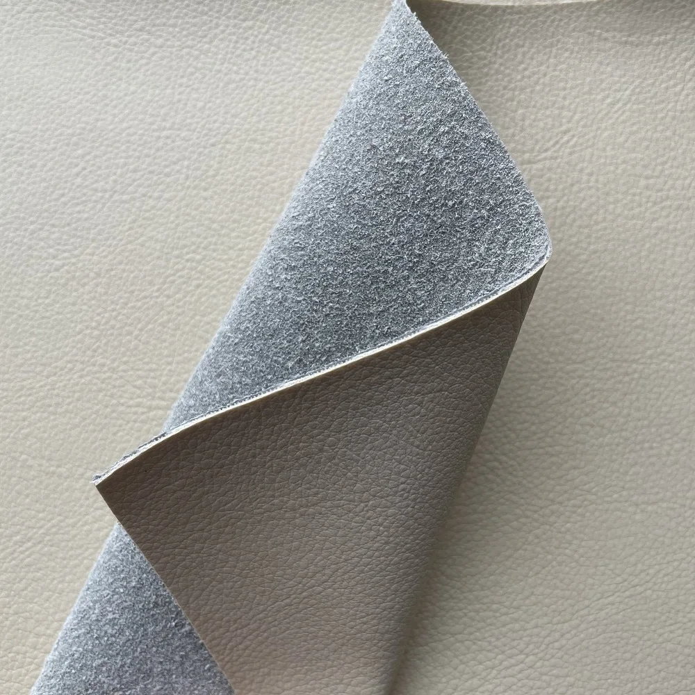 Eco-friendly Abrasion-resistant PVC PU Bonded Artificial Leather For Furniture