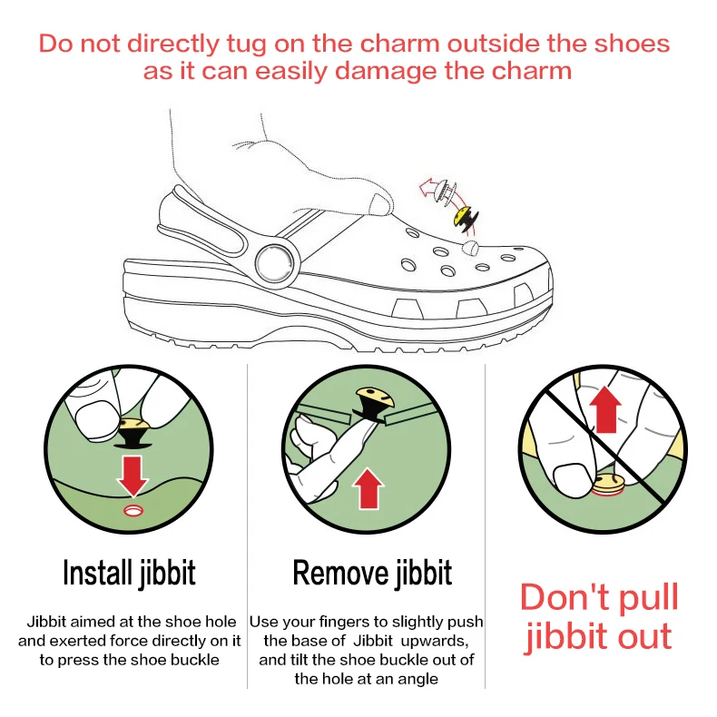 Shoes Charm Hole Shoes Decoration National Flag Sandals Flower Shoe Buckle Cartoon Drip Molded Rubber Patch Accessories