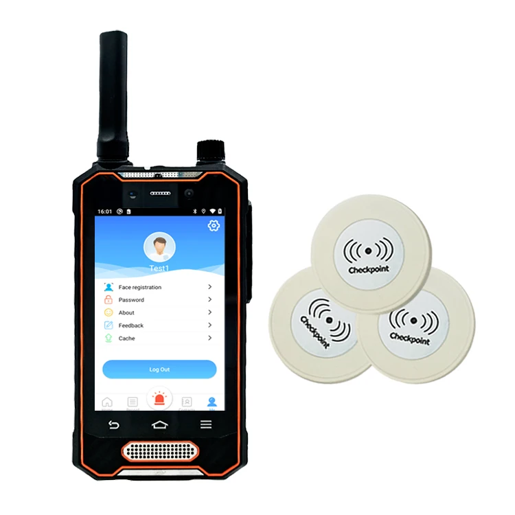 GPRS&GPS RFID Guard Clocking Patrol System Intelligent Android Security Guard Equipment