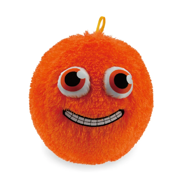 Bola De Brinquedo Balloons Inflatable Fabric Toy Ball Kids Fuzzy Ball Art Custom Plush Toys