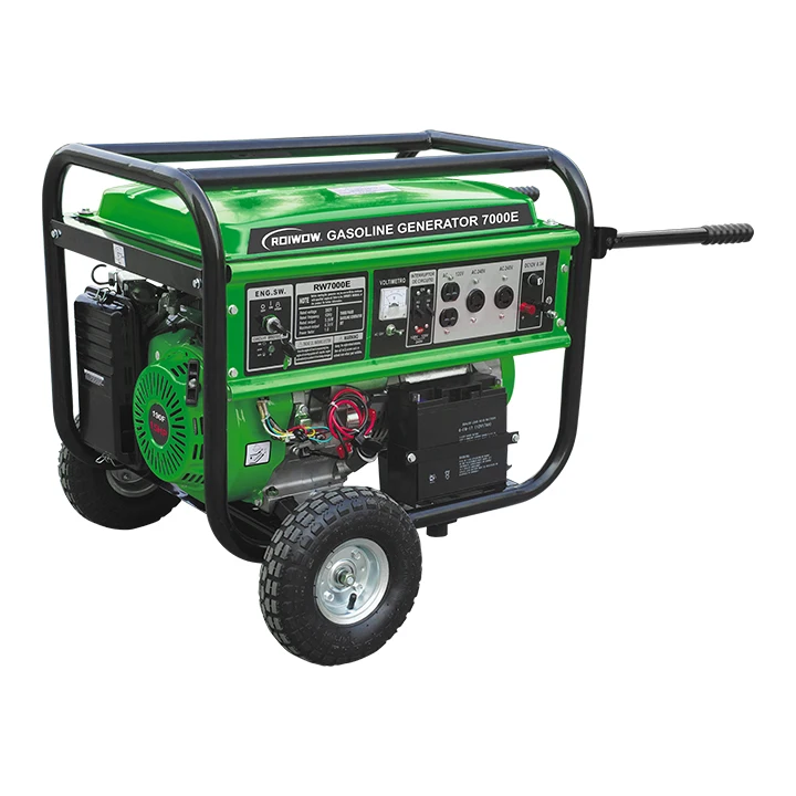 Sale CE 6.5KW Small Gasoline Generator Single Phase For Camping Home Petrol Electric Generator Portable Gas Power Generators