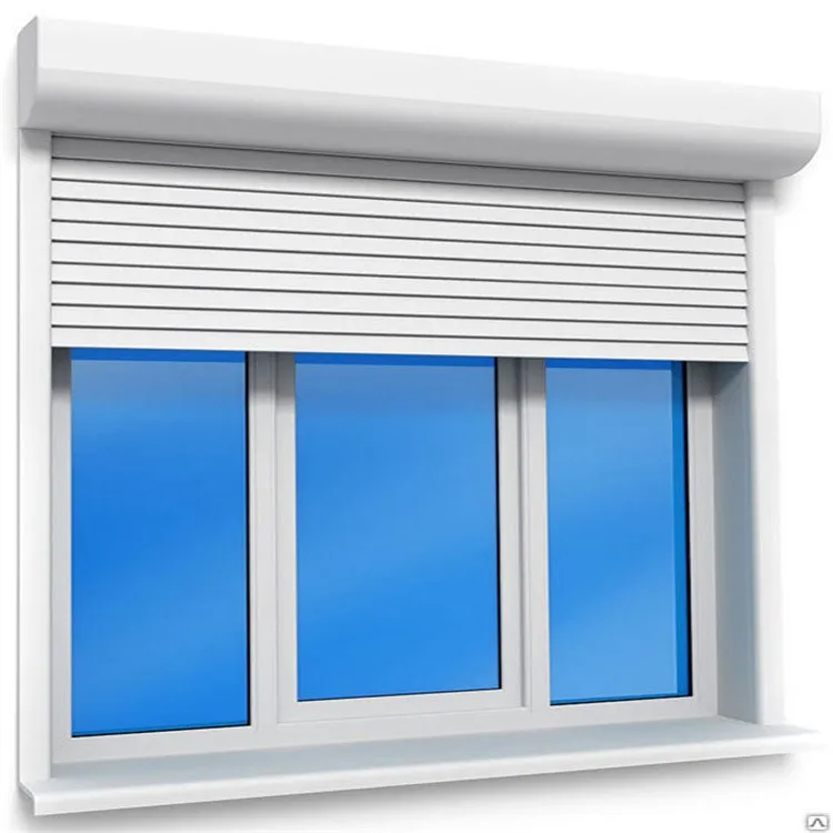 Side cover baffle and blocking plate of rolling shutter window,end cap