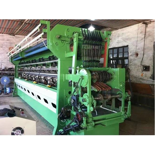 High quality manufacturing shading net yarn raschel weave warp knitting making machine tricot knitting machine