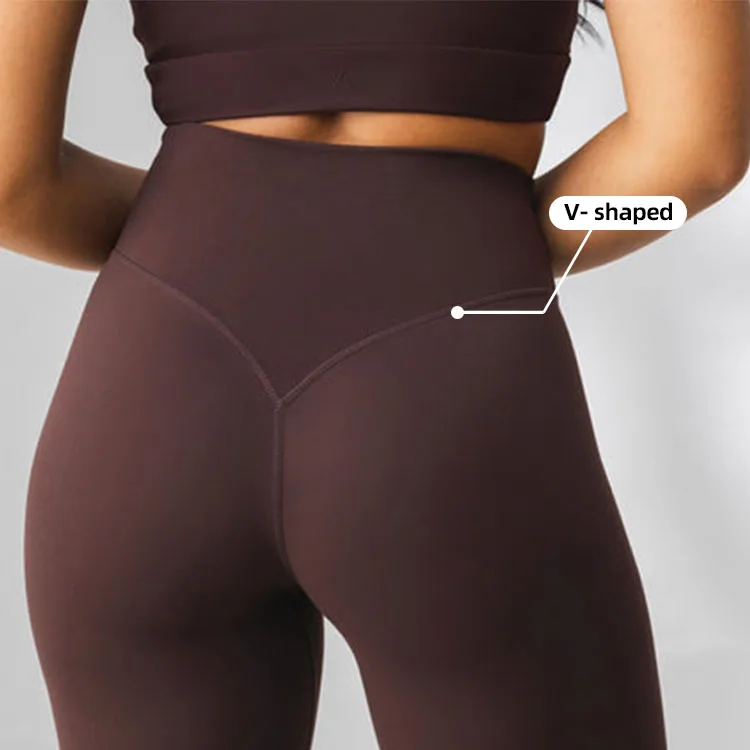 MIQI comfortable high waist yoga leggings V shape tummy control legging fitness exercise yoga pant