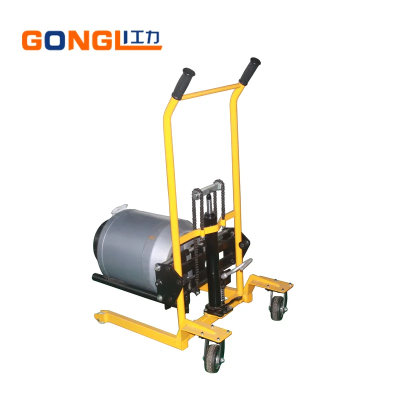 
Portable Paper Roll Transport Hydraulic Forklift 200KG Small Stacker 
