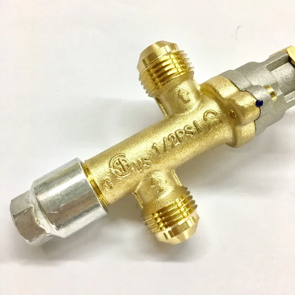 Gas Heater Brass Valve Gas Valve With Thermocouple lpg Flow Control Valve