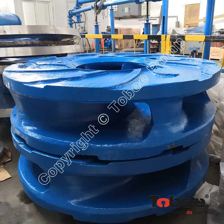 Tobee supply Hyperchrome Alloy material Components Impeller E4147A05 of 6x4D Mineral Pumps