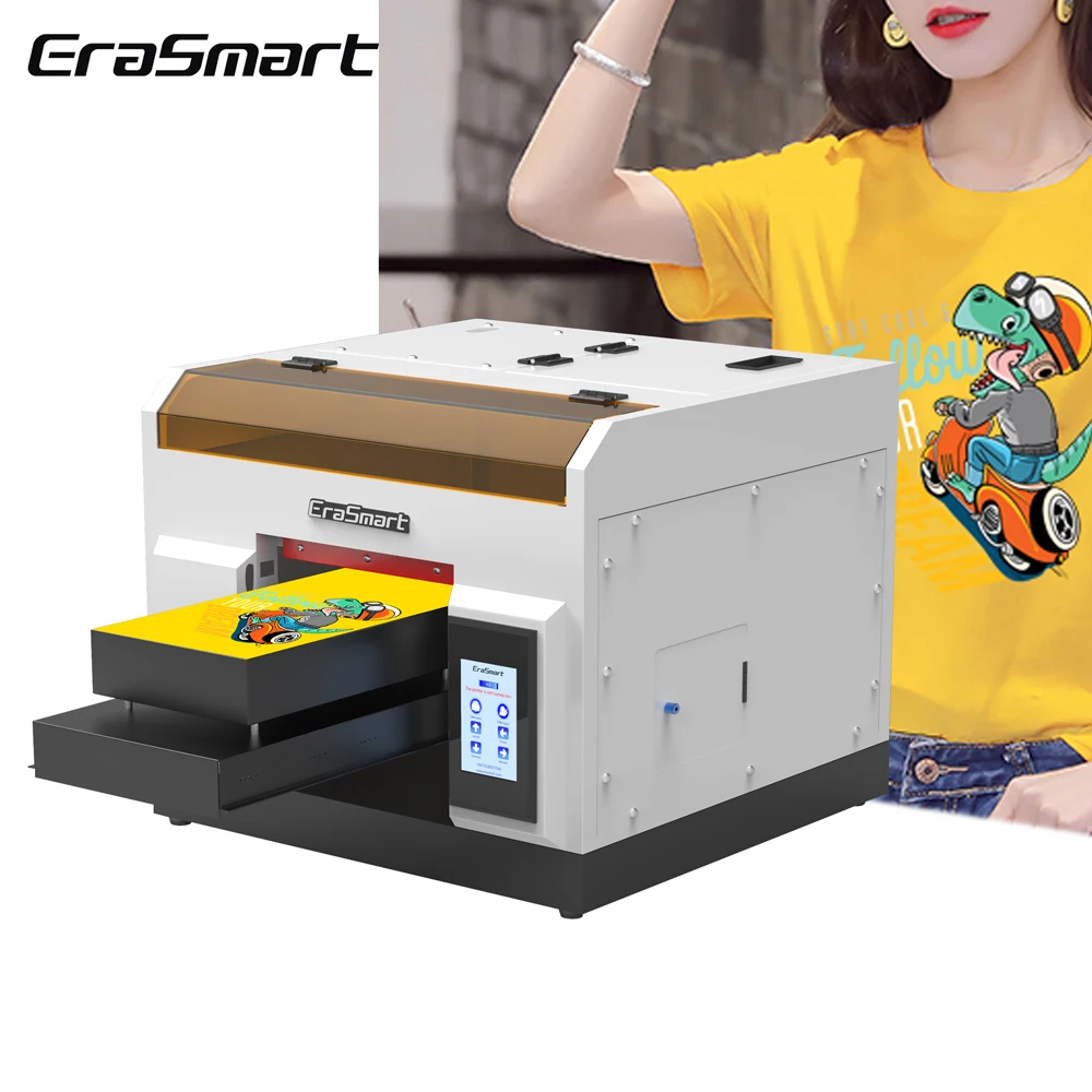 A4 DTG Printer Direct To Garment Textile Fabric Printer, Clothing Printer Machine