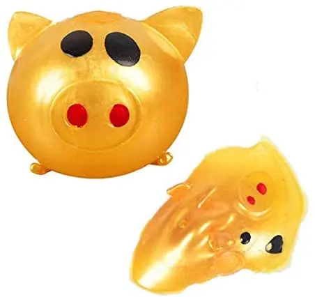 Amazon Hot Sell TPR Splash Anti Stress Squishy Stress Fidget Sticky Splat Balls For Adults