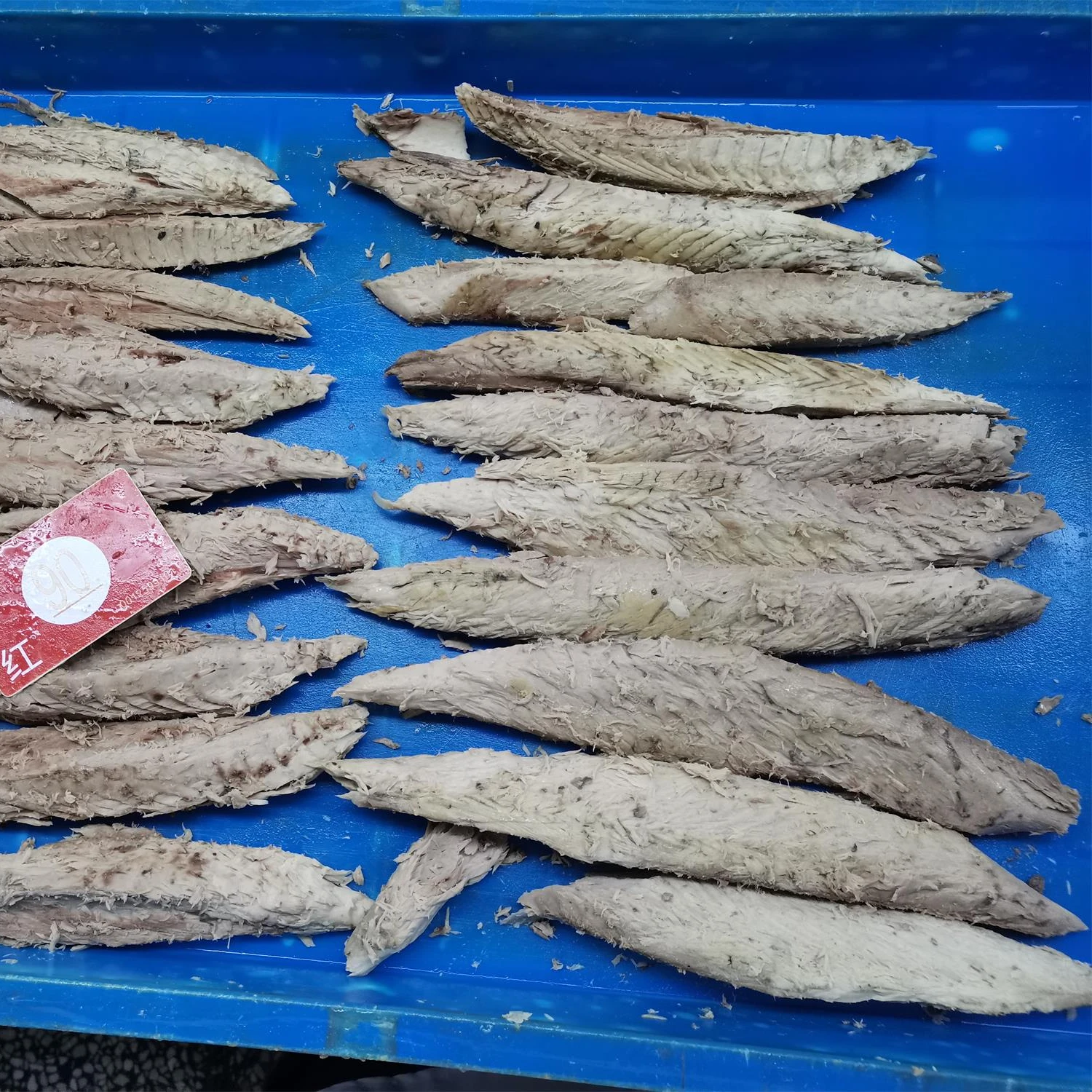 high quality frozen precooked bonito tuna loin 90%loin, double clean