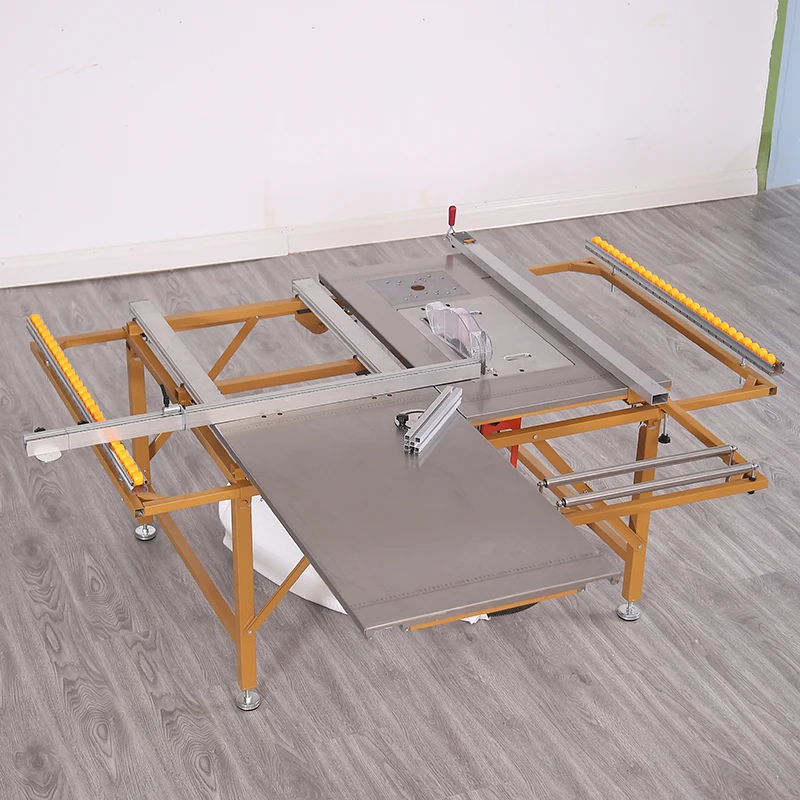 Portable sliding table saw wood machine woodworking cutting panel saw machine