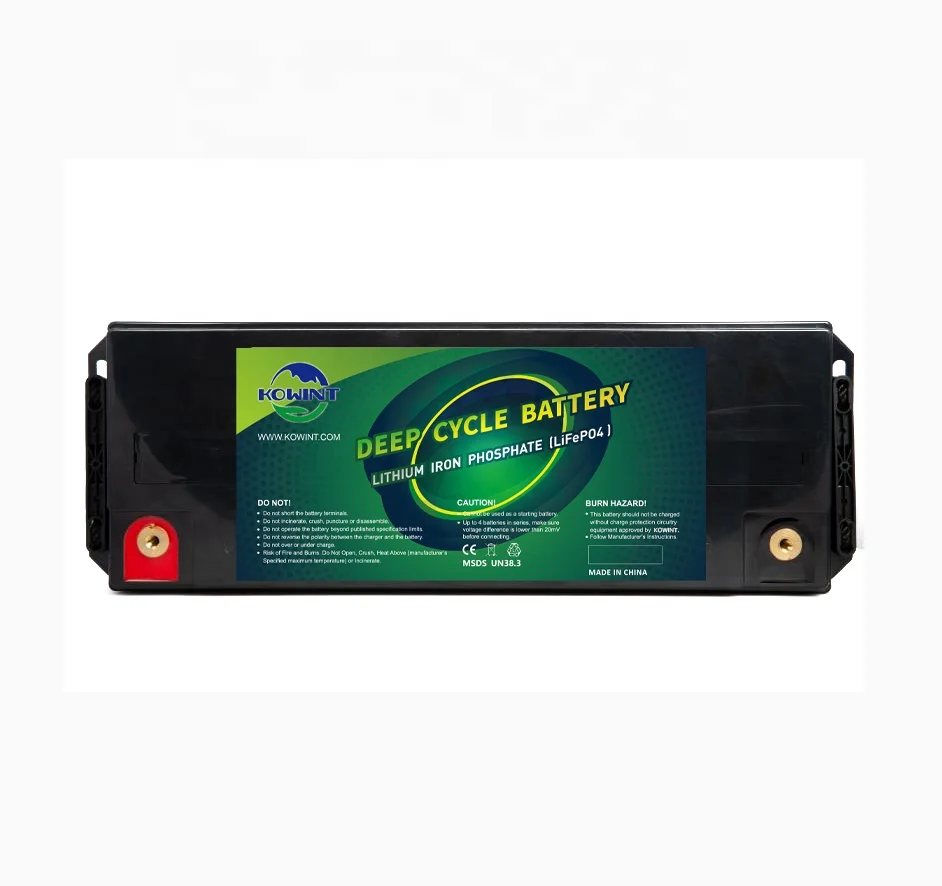 KOWINT Neata High Quality Rechargeable 12V/24V 8ah 12ah 20ah 50ah 100ah 150ah 200ah 300ah LiFePO4 Lithium  Battery for marine/RV