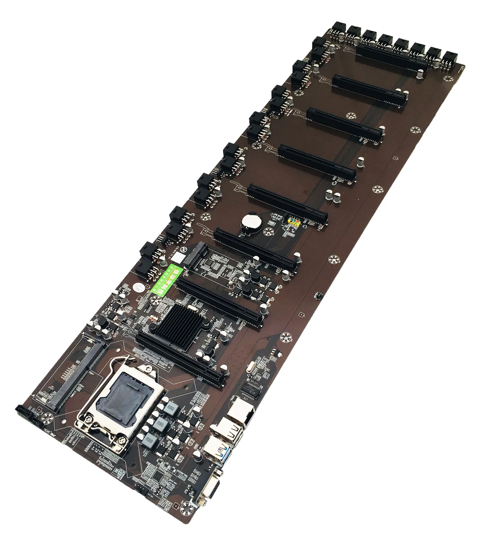 Материнская плата с 8 графическими картриджами и ГП pcie 847/b75/b85