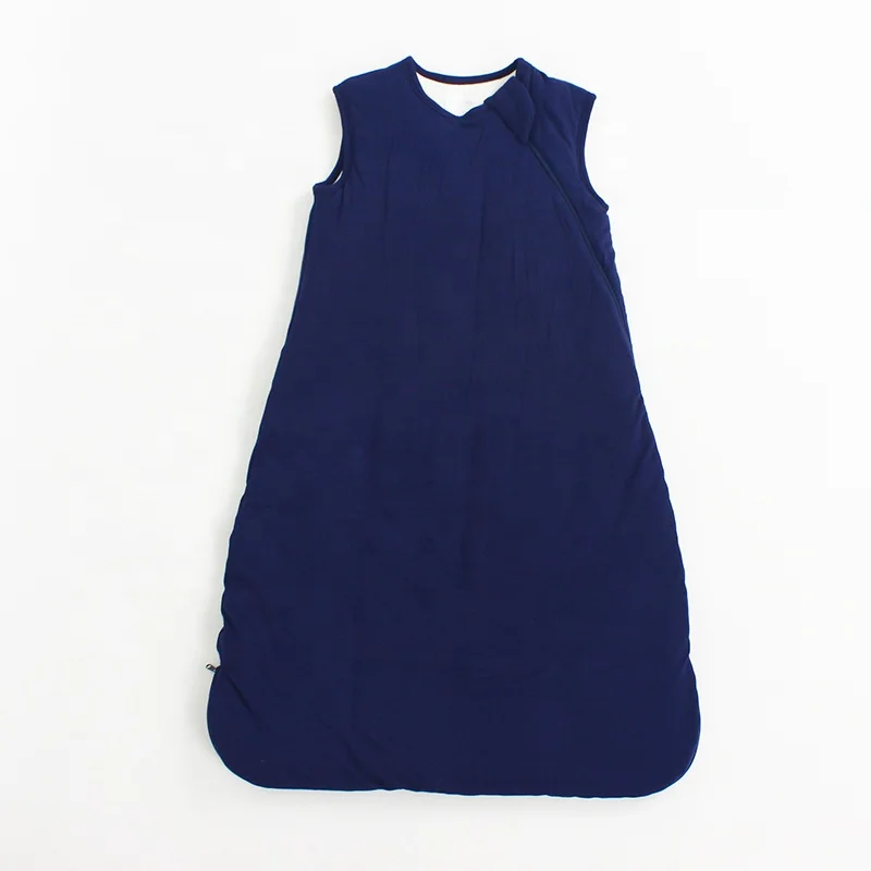 High quality Custom Bamboo Spandex Organic Cotton Knit Sleep Sack Suit Baby Sleeping Bag