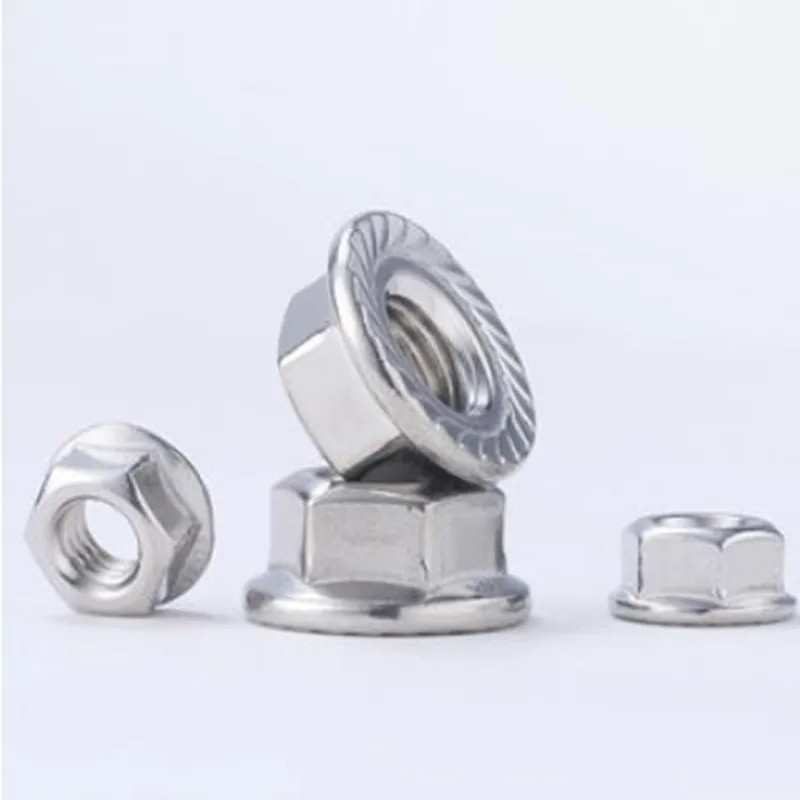 DIN6923 m3 m4 m5 m6 m8 m10 m12 nylon stainless steel black yellow zinc plated hex flange nut