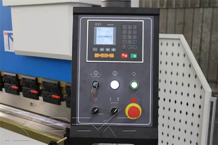 WC67K nc control 160t5000mm servo bender press brake machine with Iro sheet TP10S bending machine