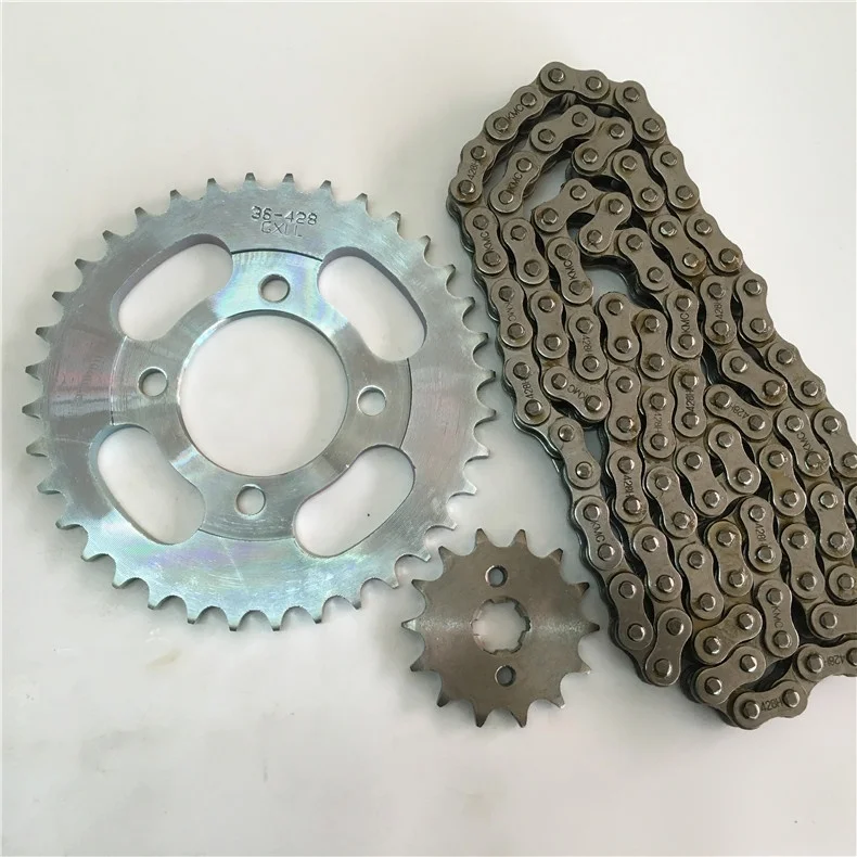 Цепная Звездочка для мотоцикла DY100 428 36T 14T A3 /1045 сталь