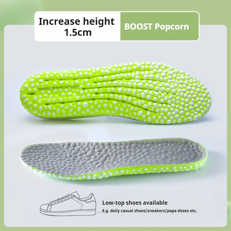 Olian New Sports & Comfort Insoles Breathable Popcorn Insoles Height Increasing Insoles For Shoes