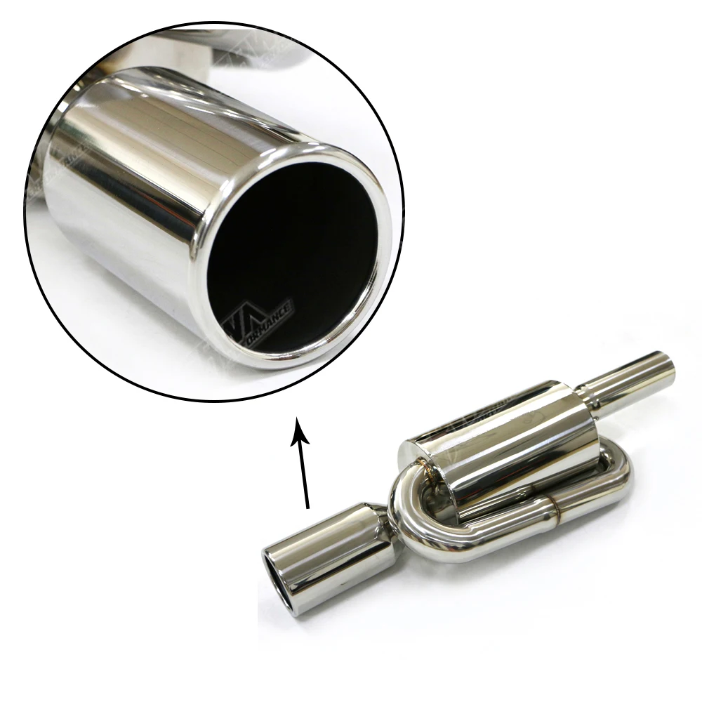 Auto part high performance exhaust mufflers for mugen