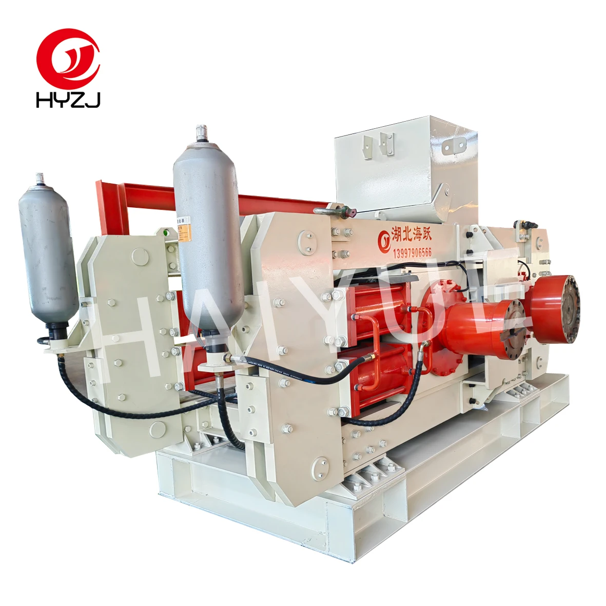 HY-YCG250 China manufacturer two-roll crushing machine sander grinding machine high strength customizable double roller crusher