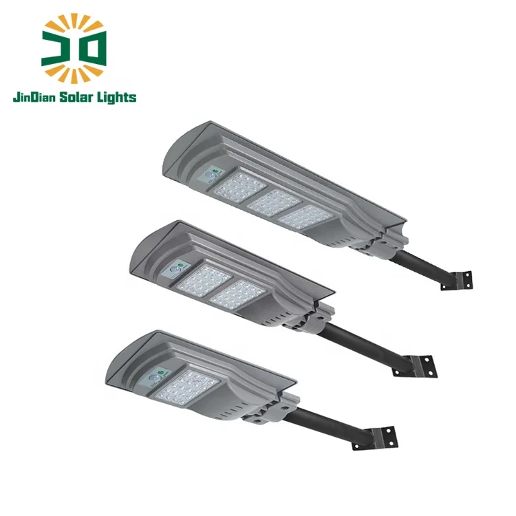 
JD Wholesale 1 year Warranty Wholesale 30W 60W 90W all in one solar street light esl sreski 