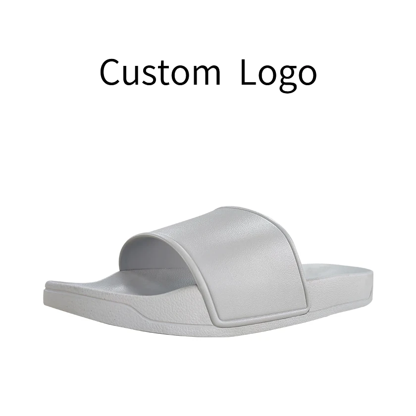 High Quality Creat Logo 2023 Custom Sandals Slides Pvc Customize Women Hotel Slippers Slides