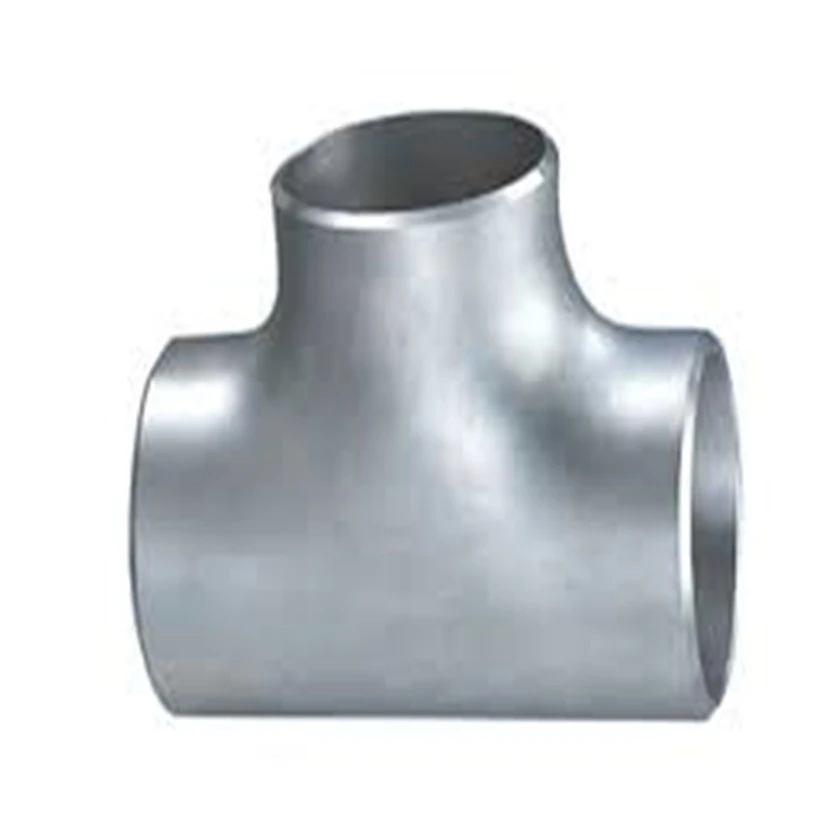 S32750 stainless duplex steel straight tee F51 equal tee